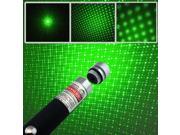 5mw 2in1 Powerful Green Laser Pointer Pen Star Cap Lazer Bright 532nm Beam Light