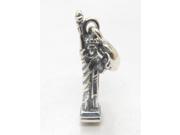 Authentic 925 Silver Threaded Core USA statue of liberty charm Dangle bead LW085 Fits Pandora Charms