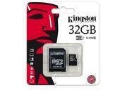 Kingston Micro SDHC Class10 UHS I 32GB Memory Card with Standard SD Adaptor
