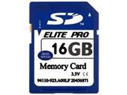 16GB Secure Digital SD SDHC Memory Card Class 6 CPRM