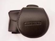 Fashionable Protective PU Leather Camera Case Bag for Samsung NX2000 NX1100 NX1000 with Shoulder Strap