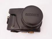 Flashion PU Leather Camera case Bag Cover For Samsung NX Mini Camera With 9 27mm Lens