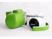 Leather Camera Case Bag Cover for Samsung NX3000 Charging Style