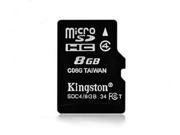 8GB Kingston Class 4 Micro SD TF SDHC Flash Memory Card
