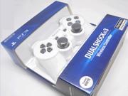 Bluetooth Wireless Dual Shock 3 Six Axis Game Controller for Sony PS3 White