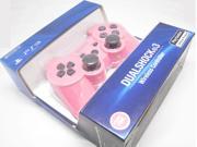 New Bluetooth Wireless Dual Shock 3 Six Axis Game Controller for Sony PS3 Pink