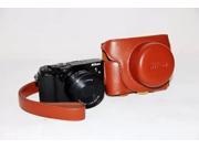 PU Leather Camera Case Bag Pouch Cover for Nikon 1 V3 1V3 10 30mm lens