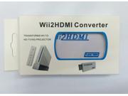 New White Wii to HDMI Wii2HDMI Adapter Converter Full HD 1080P Output Upscaling 3.5mm Audio Box