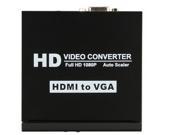 HD 1080P HDMI to VGA Video Converter AV Adapter Audio Output for PC PS3 TV