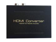 1080P HDMI To HDMI Audio SPDIF RCA Stereo Audio Extractor Converter