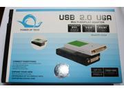 USB 2.0 UGA to DVI VGA HDMI Multi Display Dual Monitor Converter Adapter