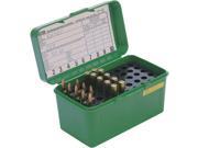 Deluxe H 50 Series Large Rifle Ammo Box 50 Round Green