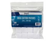 Cotton Patches Bagged Bulk .243 .270 Cal 1 1 4 Inch 500ea