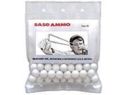 Sling Shot Ammo ½ White Marble Tracer 72 Count