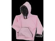 Hooded Pink Sweatshirt Mossy Oak Breakup Trim 4 5