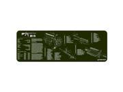 TEKMAT AR15 OLIVE DRAB 12x36IN