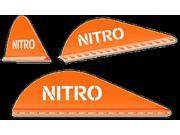 Pine Ridge Nitro 2 Neon Orange Vanes