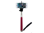 Extendable Self Portrait Selfie Handheld Stick Monopod with Smartphone Adajustable Phone Holder for Large size sholder for iPhone 6 Samsung Big Screen Cell p