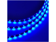 LED 16.4 Feet 5 Meter Flexible LED Light Strip with 300xSMD3528 and Adhesive Back 12 Volt 2026BU Non Waterproof Blue