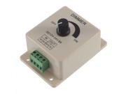 PWM Dimming Controller For LED Strip Lights and Ribbon DC12V~24V 8A Single Channel Knob Dimmer