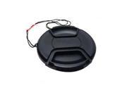 Camera Pinch Lens Cap With Strap For Canon 49mm