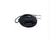 Camera Pinch Lens Cap With Strap For Canon 55mm