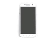 1 1 ABS Plastic Fake Dummy Phone Model for Samsung Galaxy S7 Edge G935F White with Dark Screen