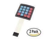 4 x 4 Matrix Array 16 Key Membrane Switch Keypad Keyboard for Arduino AVR PIC 2 Pack