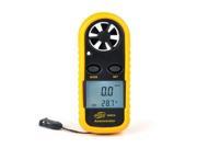 Digital Anemometer Woopower GM816 Wind Speed Meter Air Flow Velocity Thermometer Measuring Device with LCD Backlight