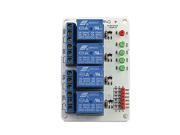 WWH 4 channel 12V relay expansion board 4 way relay module electronic building blocks