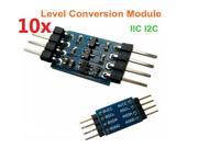 WWH 10 pieces IIC I2C Level Conversion Module 5V 3V System For Arduino Sensor a193