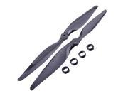 WWH 4 Pairs 12x6.0 3K Carbon Fiber Propeller CW CCW 1260 CF Props Cons For Quadcopter Hexacopter Multi Rotor UFO