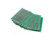 WWH 5cm*7cm Double Sided Prototype Universal PCB Circuit Board 10pieces pack