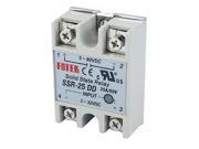 WWH 1pc Solid State Relay SSR 25 DD DC DC 25A 3 32VDC 5 60VDC SSR 25DD