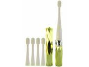 Seago 30Sec Smart Reminder Sonic Electric Toothbrush with 5 Brush heads 2Minutes timer Gold