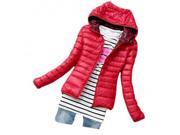 M3X Women Candy Color Slim Down Coat Lady Winter Warm Thin Parka Jacket Overcoat
