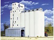 Walthers ADM R Concrete Grain Elevator Kit 13 1 2 x 9 x 13 1 2 33.7 x 23.