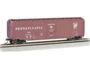 Bachmann 50 Plug Door Boxcar Ready to Run Pennsylvania Railroad Tuscan S