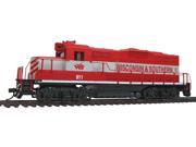 Walthers EMD GP9M Standard DC Wisconsin Southern 911 red gray HO