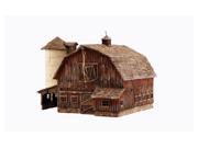 Woodland Scenics N Scale Built Ready Structures Old Weathered Barn BR4932