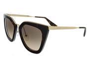 Prada PR53SS 2AU3D0 Havana Oversized Sunglasses