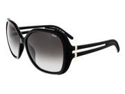 Chloe CE650S 001 Black Oversized Rectangular Chloe sunglasses