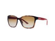 Salvatore Ferragamo SF716 S 207 Havana Red Wayfarer Sunglasses