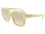 Tom Ford FT0279 60G Christophe Womens Sunglasses Beige Horn Frame and Brown Lenses
