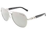 Michael Kors MK1003 10016G Silver Aviator Sunglasses