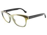 Balenciaga BA5011 V 064 Yellow Black Horn Square prescription eyewear frames