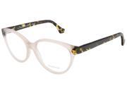 Balenciaga BA5035 V 058 Beige Black Oval prescription eyewear frames