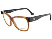 Balenciaga BA5003 V 053 Caramel Havana Black Square prescription eyewear frames