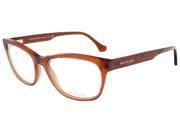 Balenciaga BA5037 V 042 Dark Orange Rectangular prescription eyewear frames
