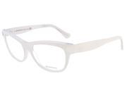Balenciaga BA5025 V 022 White Crystal Rectangular prescription eyewear frames